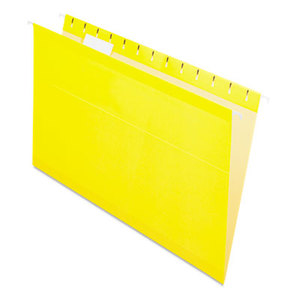 Cardinal Brands, Inc 415315YEL Reinforced Hanging Folders, 1/5 Tab, Legal, Yellow, 25/Box by ESSELTE PENDAFLEX CORP.