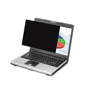 PrivaScreen Blackout Privacy Filter for 15" LCD/Notebook by FELLOWES MFG. CO.