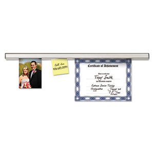 Advantus Corporation 2015 Grip-A-Strip Display Rail, 96 x 1 1/2, Aluminum Finish by ADVANTUS CORPORATION