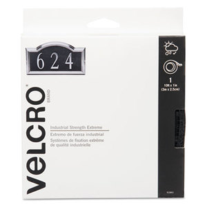 Velcro Industries B.V 91843 Extreme Fasteners, 1" x 10 ft, Black, 1 roll by VELCRO USA, INC.