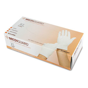 Medline Industries, Inc MG1207P MediGuard Powdered Latex Exam Gloves, X-Large, 90/Box by MEDLINE INDUSTRIES, INC.