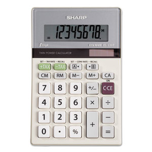 Sharp Electronics EL330TB EL330TB Portable Desktop Calculator, 8-Digit LCD by SHARP ELECTRONICS