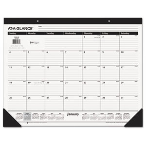 AT-A-GLANCE SK24-00 Classic Desk Pad, 22 x 17, 2016 by AT-A-GLANCE