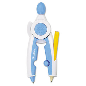 Soft Touch School Compass With Microban Protection, Assorted Colors by ACME UNITED CORPORATION