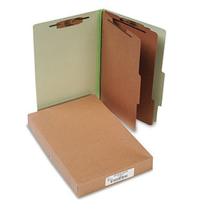 ACCO Brands Corporation A7016046 Pressboard 25-Pt. Classification Folders, Legal, Six-Section, Leaf Green, 10/Box by ACCO BRANDS, INC.
