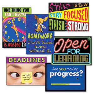 "Motivation" ARGUS Poster Combo Pack, 6 Posters/Pack by TREND ENTERPRISES, INC.