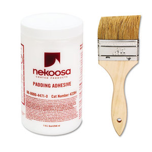 Coated Products Fan-out Padding Adhesive, 32 oz, Liquid by NEKOOSA COATED PRODUCTS LLC