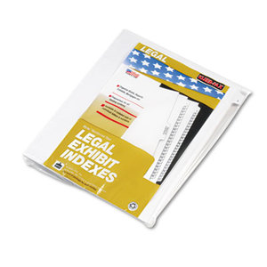 Kleer-Fax, Inc 81111 80000 Series Legal Index Dividers, Side Tab, Printed "1", 25/Pack by KLEER-FAX