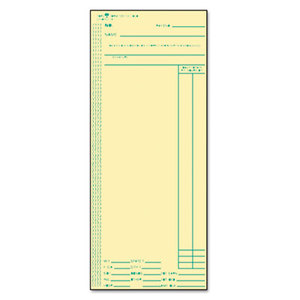 Tops Products 1261 Acroprint/Amano/Cincinnati/Lathem Time Card, Weekly, 3 3/8 x 8 1/4, 500/Box by TOPS BUSINESS FORMS