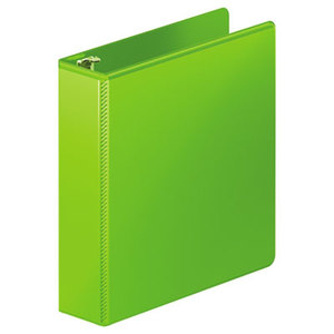 ACCO Brands Corporation W38544376PP Heavy-Duty D-Ring View Binder w/Extra-Durable Hinge, 2" Cap, Chartreuse by WILSON JONES CO.