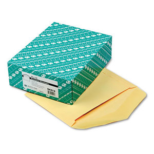 QUALITY PARK PRODUCTS 54414 Open Side Booklet Envelope, Traditional, 13 x 10, Cameo Buff, 100/Box by QUALITY PARK PRODUCTS