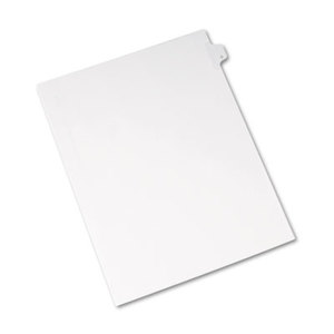 Avery 82165 Allstate-Style Legal Side Tab Divider, Title: C, Letter, White, 25/Pack by AVERY-DENNISON
