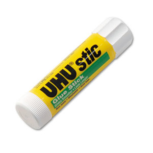 UHU Stic Permanent Clear Application Glue Stick, .29 oz by SAUNDERS MFG. CO., INC.