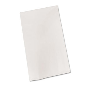 Tablemate Products, Inc BIO549WH Bio-Degradable Plastic Table Cover, 54" x 108", White, 6/Pack by TABLEMATE PRODUCTS, CO.