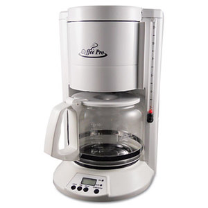 Home/Office 12-Cup Coffee Maker, White by ORIGINAL GOURMET FOOD COMPANY