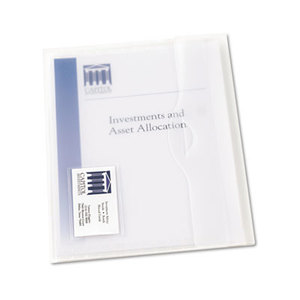 Avery 72278 Translucent Document Wallets, Letter, Polypropylene, Translucent, 12/Box by AVERY-DENNISON