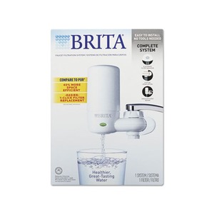 On Tap Faucet Water Filter System, White by CLOROX SALES CO.