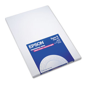 Epson Corporation S041263 Premium Matte Presentation Paper, 45 lbs., 13 x 19, 50 Sheets/Pack by EPSON AMERICA, INC.