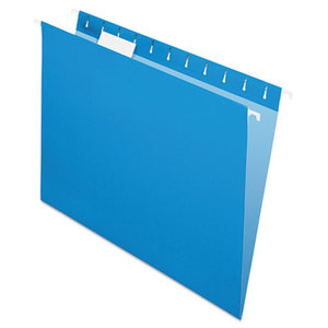 Cardinal Brands, Inc 81603 Essentials Colored Hanging Folders, 1/5 Tab, Letter, Blue, 25/Box by ESSELTE PENDAFLEX CORP.