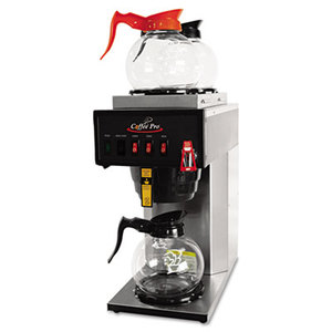 High-Capacity Institutional Plumbed-In Brewer, Stainless Steel by ORIGINAL GOURMET FOOD COMPANY