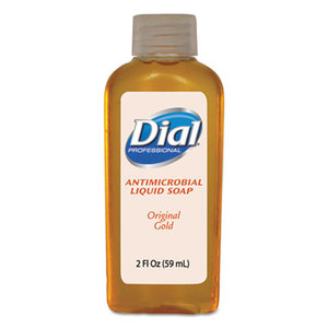 DIAL PROFESSIONAL DIA 06059 Gold Antimicrobial Soap, Floral Fragrance, 2oz Bottle, 48/Carton by DIAL PROFESSIONAL