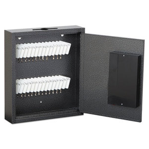 Hercules Key Cabinets E-Lock, 30-Key, Steel, Silver Vein by FIRE KING INTERNATIONAL