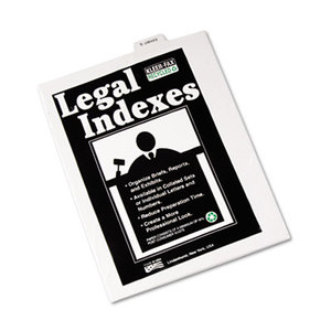 80000 Series Legal Index Dividers, Bottom Tab, Printed "Exhibit Q", 25/Pack by KLEER-FAX
