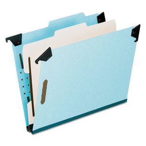 Cardinal Brands, Inc 59351 Pressboard Hanging Classi-Folder, 1 Divider/4-Sections, Legal, Blue by ESSELTE PENDAFLEX CORP.