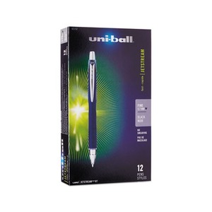 Jetstream RT Roller Ball Retractable Pen, Waterproof, Black Ink, Fine by SANFORD