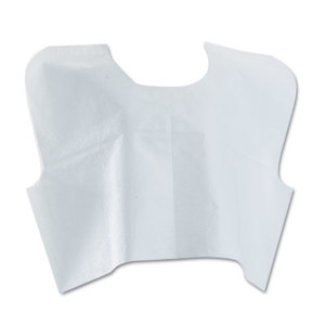 Medline Industries, Inc NON24248 Disposable Patient Capes, 3-Ply T/P/T, White 100/Carton by MEDLINE INDUSTRIES, INC.