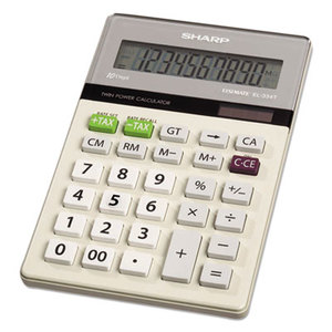 Sharp Electronics EL334TB EL-334TB Basic Calculator, 10-Digit LCD by SHARP ELECTRONICS