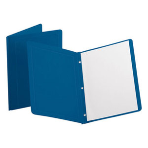 ESSELTE CORPORATION 52538 Report Cover, 3 Fasteners, Panel and Border Cover, Dark Blue, 25/Box by ESSELTE PENDAFLEX CORP.