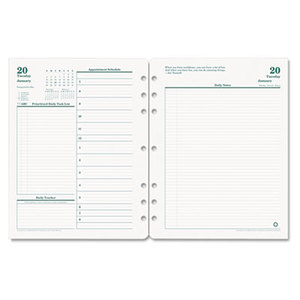 A. T. Cross Company 35427-12 Original Dated Daily Planner Refill, January-December, 8-1/2 x 11, 2016 by FRANKLIN COVEY