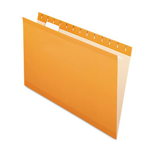 Cardinal Brands, Inc 415315ORA Reinforced Hanging Folders, 1/5 Tab, Legal, Orange, 25/Box by ESSELTE PENDAFLEX CORP.