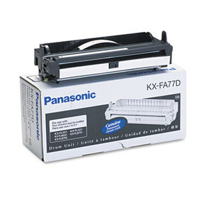 Panasonic KXFA77D KXFA77D Drum Cartridge, Black by PANASONIC