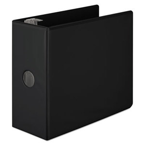 Basic D-Ring View Binder, 5" Cap, Black by WILSON JONES CO.