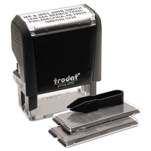 Self-Inking Do It Yourself Message Stamp, 3/4 x 1 7/8 by U. S. STAMP & SIGN