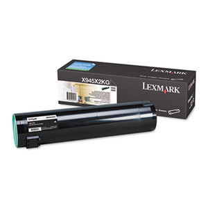 Lexmark International, Inc X945X2KG X945X2KG High-Yield Toner, 36000 Page-Yield, Black by LEXMARK INT'L, INC.