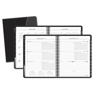 Executive Weekly/Monthly Appointment Book, 6 7/8 x 8 3/4, White, 2016-2017 by AT-A-GLANCE