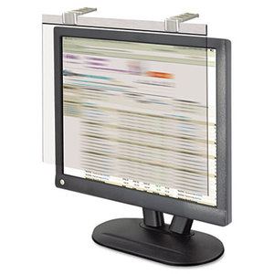 LCD Protect Privacy Antiglare Deluxe Filter, 17"-18" LCD, Silver by KANTEK INC.