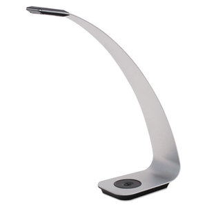 Curved Aluminum LED Desk Lamp, 3-Watt, 11-1/2" High by LEDU CORP.