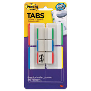 Tabs Value Pack, 1" and 2", Assorted, 114/PK by 3M/COMMERCIAL TAPE DIV.