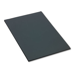 PACON CORPORATION 6323 Construction Paper, 58 lbs., 24 x 36, Black, 50 Sheets/Pack by PACON CORPORATION