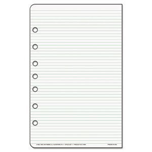 Lined Pages, 5 1/2 x 8 1/2 by DAYTIMER'S INC.