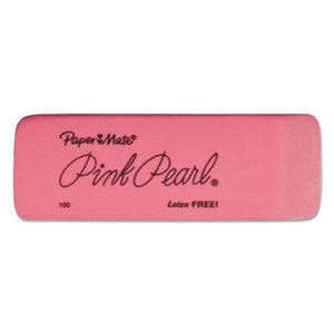 Sanford, L.P. 70502 Pink Pearl Eraser, Medium, 3/Pack by SANFORD