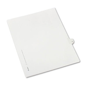 Avery 82207 Allstate-Style Legal Side Tab Divider, Title: 9, Letter, White, 25/Pack by AVERY-DENNISON
