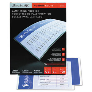 Fusion EZUse Laminating Pouches, Letter Size, 100 per Pack by SWINGLINE