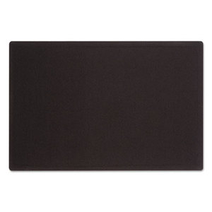 Quartet 7683BK Oval Office Fabric Bulletin Board, 36 x 24, Black by QUARTET MFG.