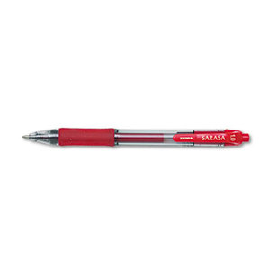 ZEBRA PEN CORPORATION 46630 Sarasa Retractable Gel Pen, Red Ink, Bold, Dozen by ZEBRA PEN CORP.