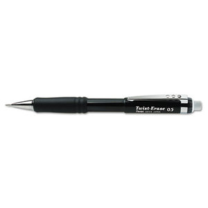 Twist-Erase III Mechanical Pencil, 0.5 mm, Black Barrel by PENTEL OF AMERICA